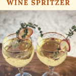 Apple Cider Wine Spritzer